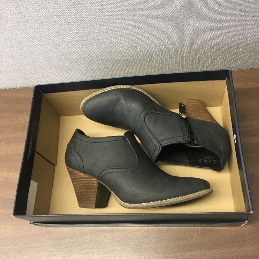 Dr Scholls Black Codi Ankle Boots Booties
